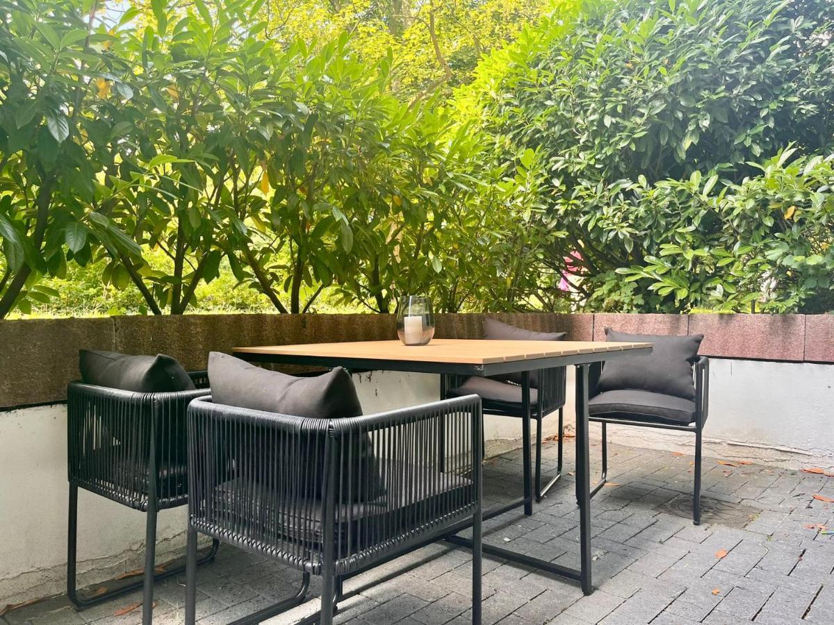 Mel&Bens City Apartment Terrasse Wallanlagen Brema Exterior foto